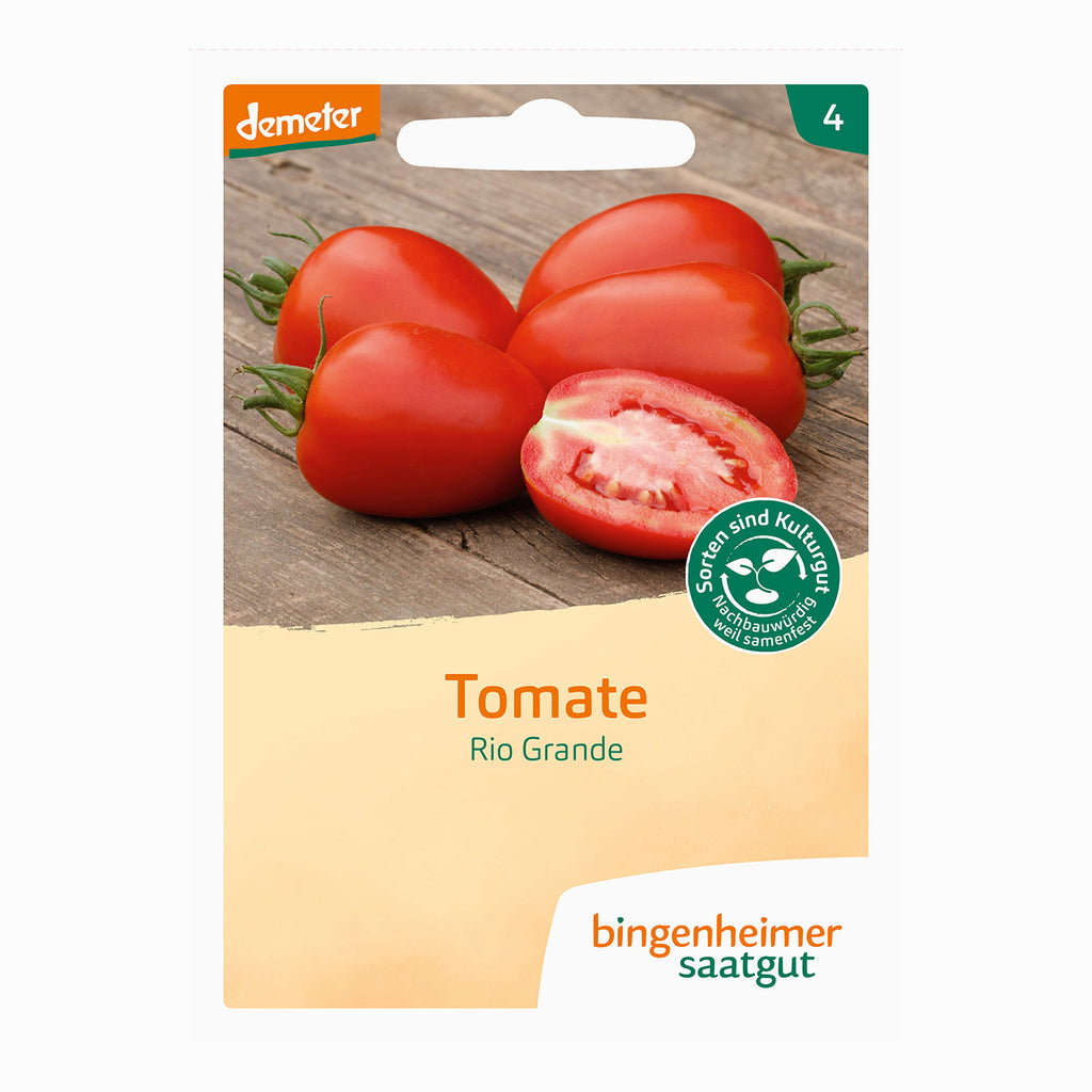 bingenheimer saatgut paprika Tomate Rio Grande | Bio-Gemüsesamen | Bingenheimer Saatgut (BIO)