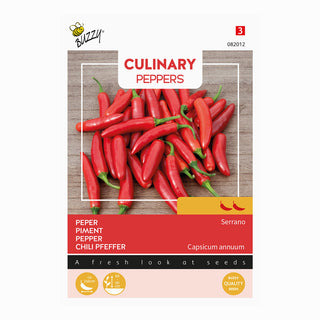 Peppers  'Serrano'