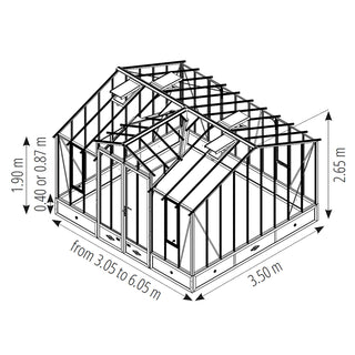 Classique mit Giebelspitze