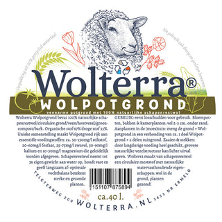 Wolkorrel BIO Blumenerde 40L