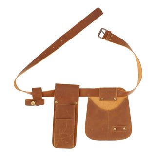 Tuinriem met Zakken Runderleer