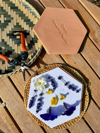 Mikrowelle Blumen- und Kräuterpresse