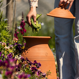Terrakotta-Komposter