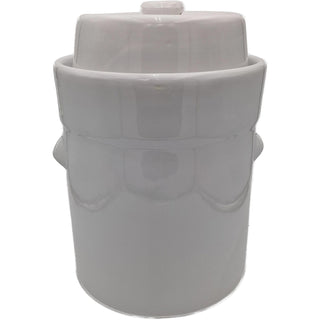 Sauerkrauttopf Weiß 20L (inkl. Steine)
