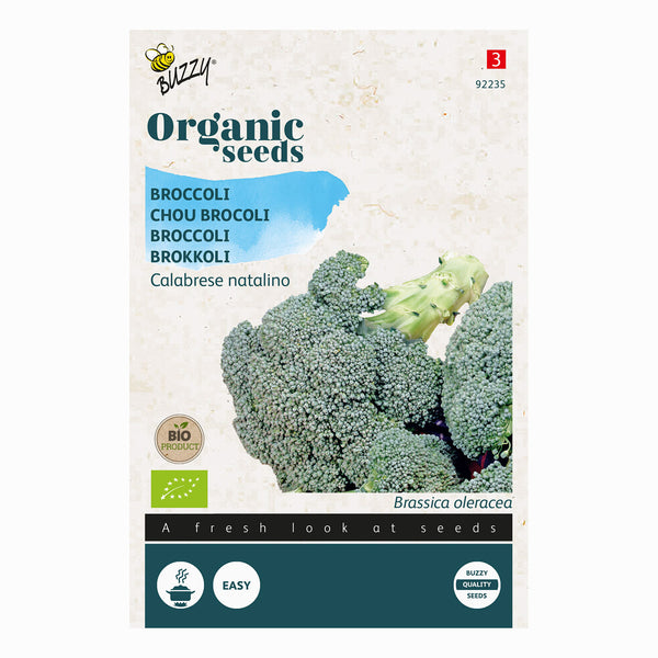 Buzzy Organic Broccoli Calabrese natalino 92235