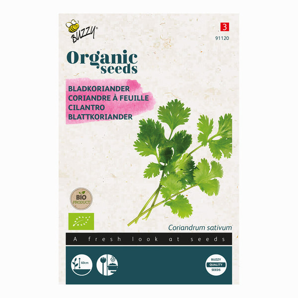Buzzy Organic Koriander (bladkoriander) 91120