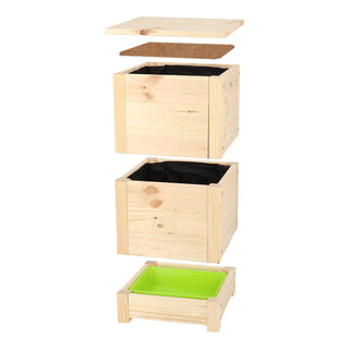 Wormencomposter Hout