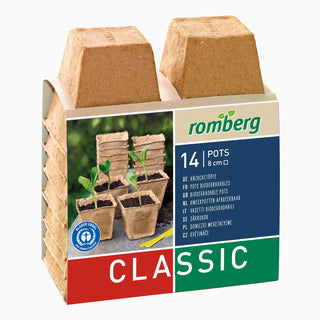 Romberg Biologische Kweekpotjes Vierkant 8cm (14)