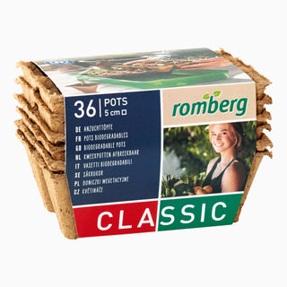 Romberg Biologische Kweekpotjes 6cm (36)