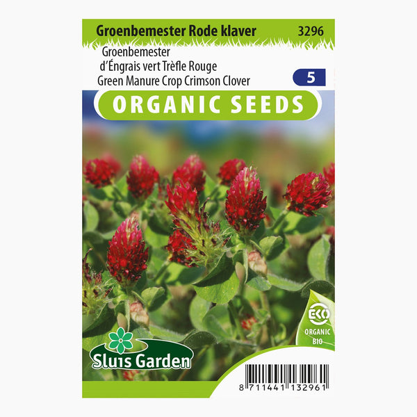 Sluis Garden Green Manure Crop Red Clover SL3296